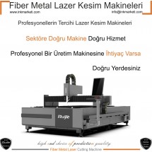 RUİJİE RJ-S Model Açık Tip Fiber Metal Lazer Kesim Makineleri